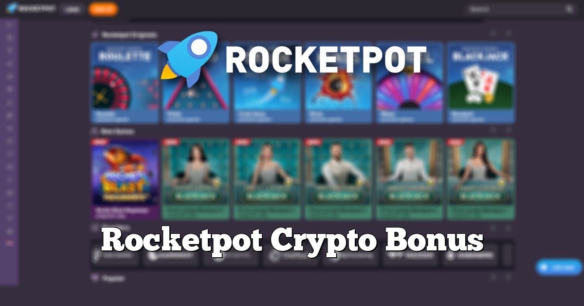 Rocketpot Crypto Bonus